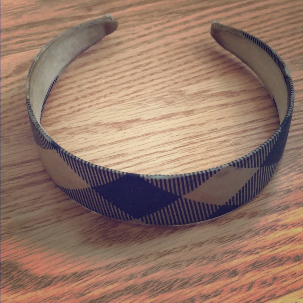 Worn Burberry headband. Not in the best condition